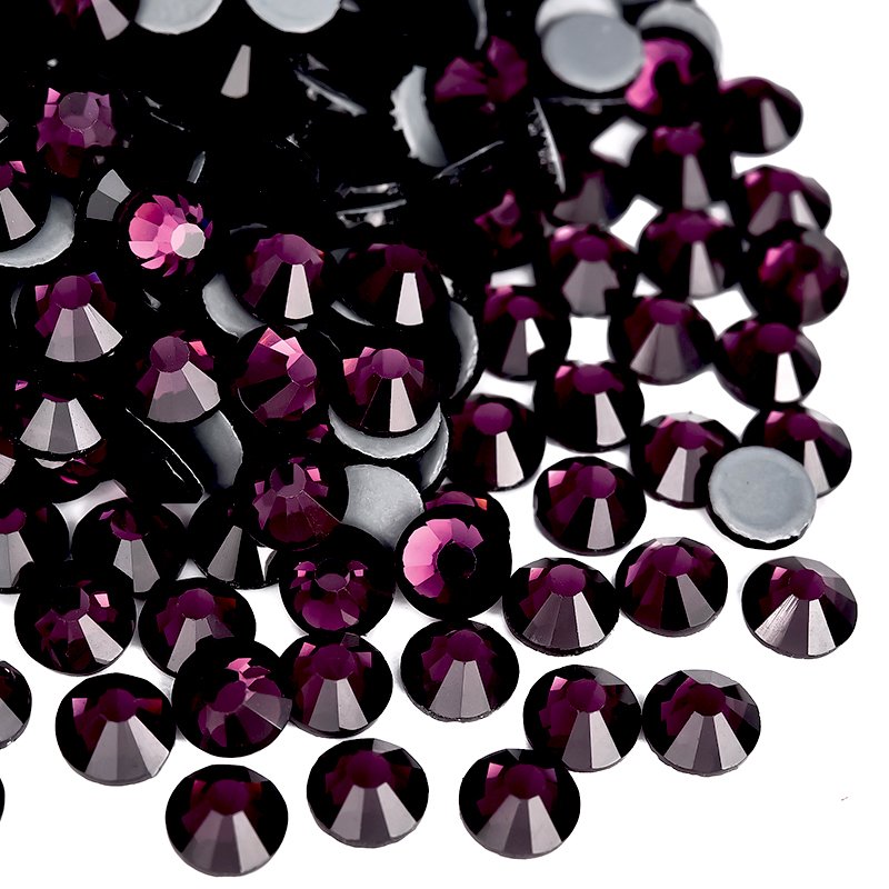 Amethyst Hotfix Rhinestones Wholesale: Bulk Sourcing for Miami Dancewear
