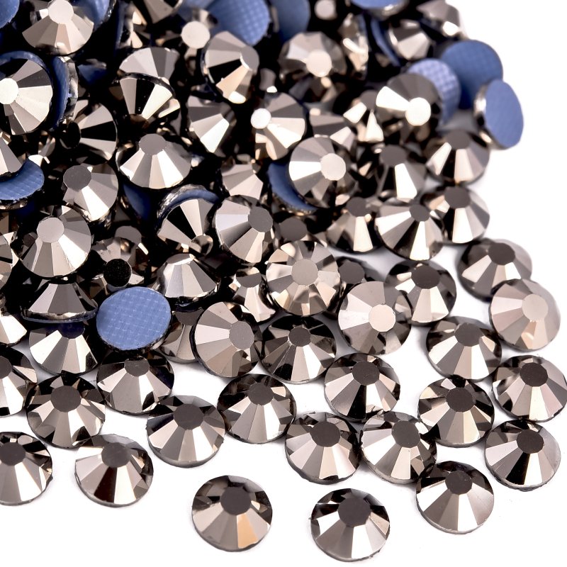 Why Hematite Hotfix Rhinestones Deliver an Industrial Mirror Finish Unlike Any Other Color