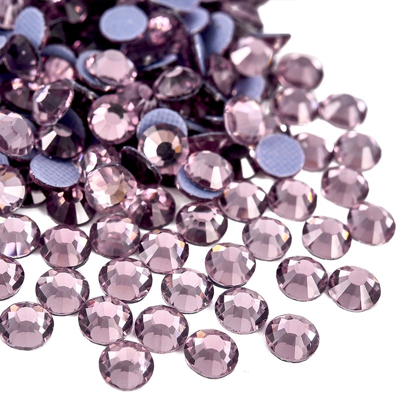 How Light Amethyst Hotfix Rhinestones Add a Soft Feminine Touch to Dancewear and Bridal Accessories