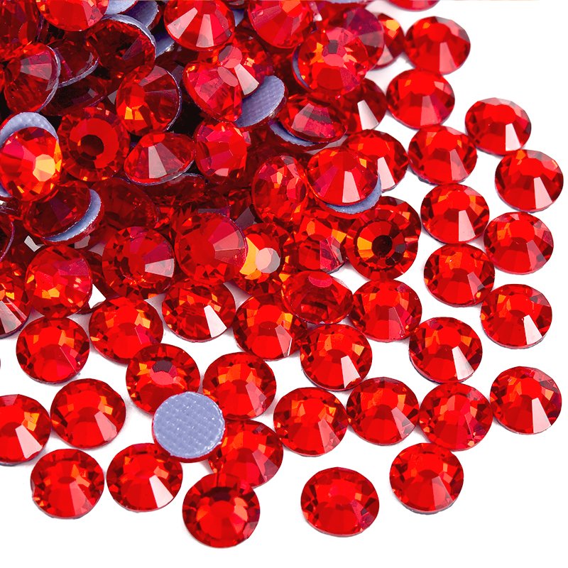 Siam K9 Glass Hotfix Rhinestones