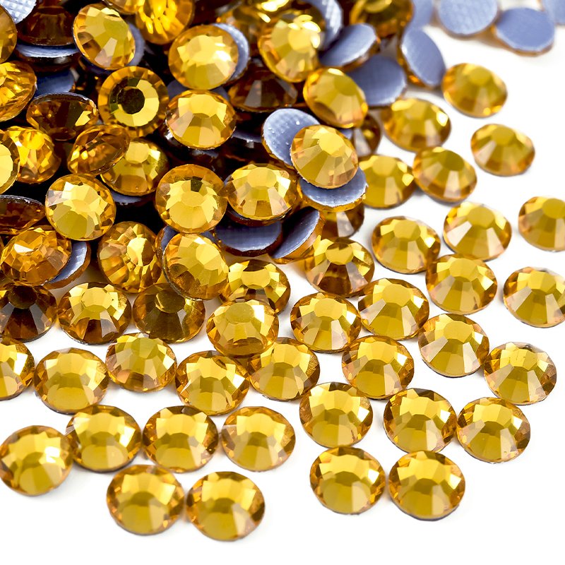 Topaz K9 Glass Hotfix Rhinestones