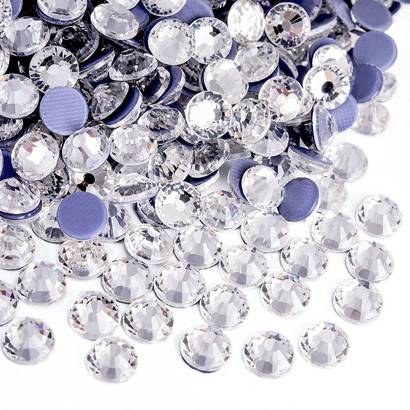 Hotfix rhinestone in Crystal for apparel decoration