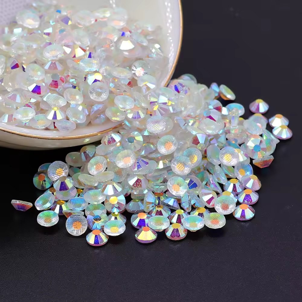 Hotfix rhinestone in Crystal AB HFT for apparel decoration
