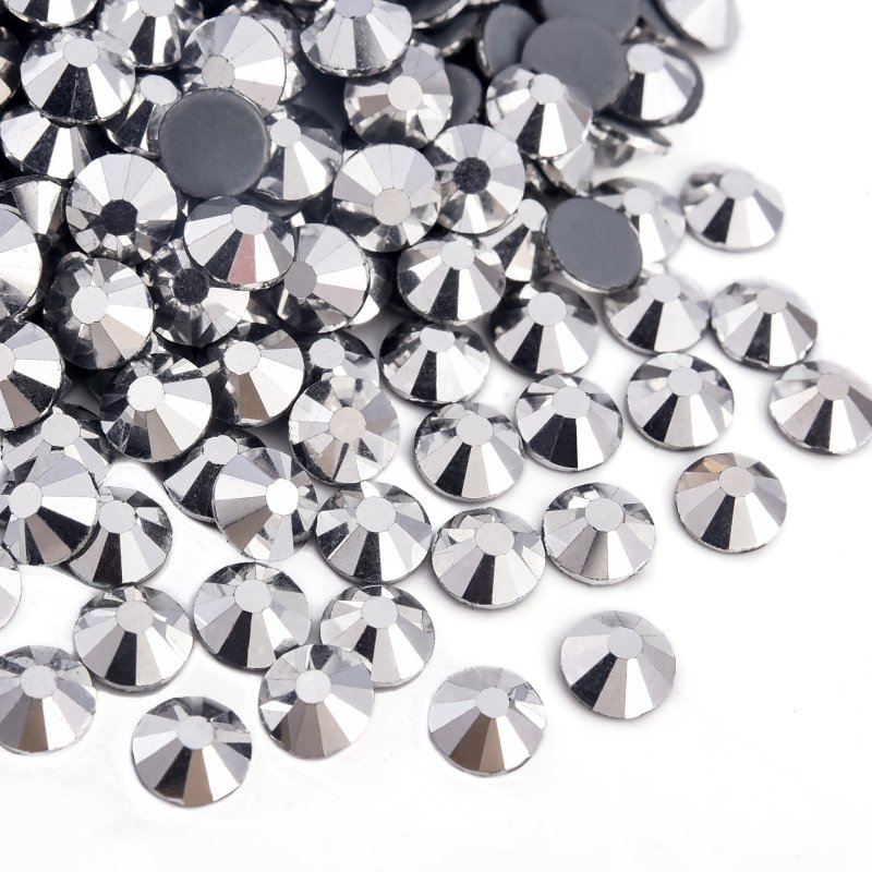 Hotfix rhinestone in Silver for apparel decoration